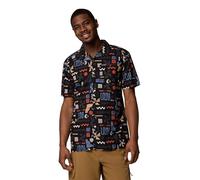 Columbia Pine Canyon Short Sleeve black outer bounds (010) M