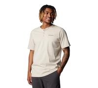 Columbia Herren Landroamer Henley II Kurzarm Wander-Shirt, Dark Stone, L