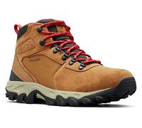 Columbia Herren Newton Ridge Plus Ii Suede Waterproof Wanderschuh, Elk/Mountain Red, 45.5 EU Weit