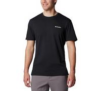 COLUMBIA North Cascades Short Sleeve Tee - Herren - Schwarz - Größe L- Modell 2025
