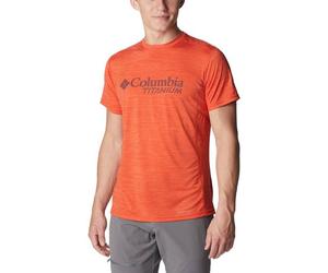 COLUMBIA Herren Oberteil M Titan Pass™ Graphic Tee (1991471) S Spicy, CSC Titanium Graphic