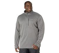 Columbia Herren Park View Fleece Half Zip, City Grey Heather, Größe M
