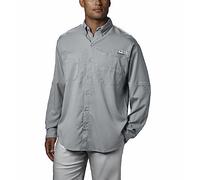 Columbia PFG Tamiamiami™ II Langarmshirt für Herren, kühles Grau, Größe XL
