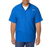 Columbia Herren PFG Short Sleeve Shirt Tamiami II Kurzarmhemd, Vivid Blue, L EU