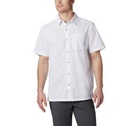 Columbia Herren PFG Slack Tide Camp Button-Down-Shirts, Weiß, XL EU