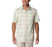 Columbia Herren PFG Super Slack Tide Camp Shirt Wander, Minzgrün mit Ombré-Kar, L