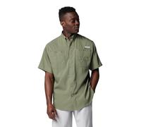 Columbia Herren PFG Tamiami II Short Sleeve Shirt Kurzärmeliges Hemd, Cypress, XL EU