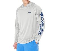 Columbia Herren PFG Terminal Tackle Heather Hoodie, atmungsaktiv, UV-Sonnenschutz