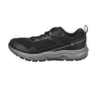 Columbia Herren Plateau Wanderschuh, Schwarz/Titangrauer Stahl, 42 EU Weit