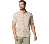 Columbia Herren Rapid Rivers Printed Hemd (Größe S, beige)