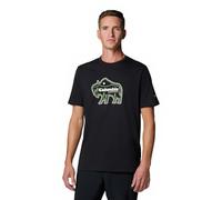 Columbia Herren Rockaway R4er Outdoor Kurzarm Kurzärmeliges T-Shirt, Schwarz/Ranger Roamer, M