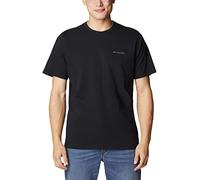 Columbia Herren Rockaway River Back Graphic Short Sleeve Tee T-Shirt, Schwarz/Hex-Grafik, Medium
