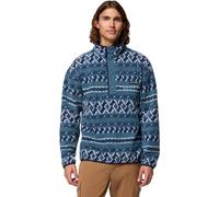 Columbia Sportswear Bekleidung Helvetia II Printed Half Snap Fleece – Blau – Größe L
