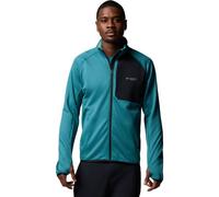 COLUMBIA Herren Rolli Triple Canyon Grid Fleece FZ II (2094963) L River Blue, Black