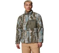 COLUMBIA Herren Rolli Winter Pass Reversible Fleece (2135651) S Stone Green, Tracks