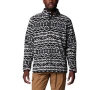 Columbia Herren Rugged Ridge Half Snap Sherpa-Fleece zum Überziehen, Dark Stone Madras Tonal, M