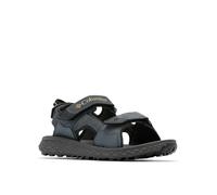 Columbia Men's Konos Hiker 3-Strap, Sports and Outdoor Sandals, Graphite/Black, 8
