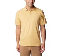 Columbia Herren Schwarzes Mesa-Poloshirt Polohemd, Hellkamel, L