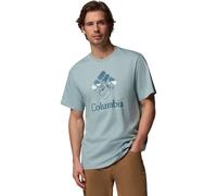 COLUMBIA Herren Shirt CSC Seasonal Graphic Tee (2155031) M Crushed Blue, Heavenly Stacked Gem