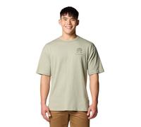 Columbia Men's Landroamer Short Sleeve Crew, Short Sleeve T-Shirt, Safari, XL
