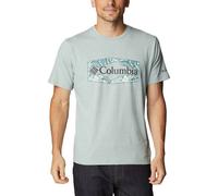 COLUMBIA Herren Shirt Men's Sun Trek Short Sleeve Graphic (1931172) M Niagara Hthr, Palmed Hex Graphic