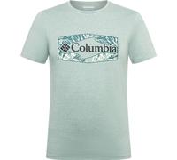 COLUMBIA Herren Shirt Men's Sun Trek Short Sleeve Graphic (1931172) XL Niagara Hthr, Palmed Hex Graphic