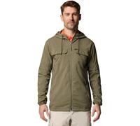 Columbia Skien Valley Hooded Long Sleeve Shirt stone green (397) XL
