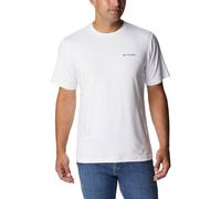 COLUMBIA Herren Shirt Tech Trail™ Graphic Tee (1930802) S White, Palmscape Tonal Graphic
