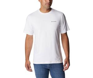 COLUMBIA Herren Shirt Tech Trail™ Graphic Tee (1930802) S White, Palmscape Tonal Graphic