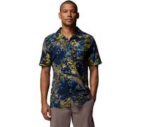 Columbia Herren Tech Trail Utility Printed Hemd (Größe XL, braun)