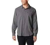 Columbia Herren Silver Ridge Utility Lite Langärmlig Wanderhemd, City Grau, XX-Large