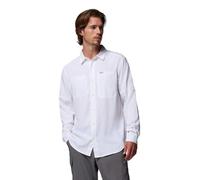 Columbia Herren Silver Ridge Utility Lite Long Sleeve Wander-Shirt, Weiss/opulenter Garten, XL