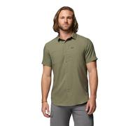 Columbia Herren Silver Ridge Utility Lite Short Sleeve Wanderhemd, Steingrün, Mittel