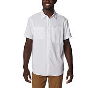 Columbia Herren Silver Ridge Utility Lite Short Sleeve Wanderhemd, Weiß, X-Large Tall