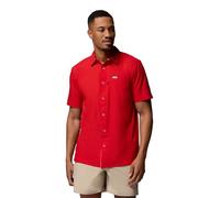 Columbia Herren Standard Slack Tide Camp Shirt, Red Spark, Größe XXL