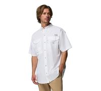 Columbia Herren Standard Bonehead SS Hemd, Weiß, Größe L
