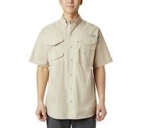 Columbia Herren Standard Bonehead SS Shirt, Fossil, Gr e L