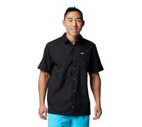 Columbia Herren Standard Slack Tide Camp Shirt, Schwarz, Größe L