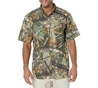 Columbia Herren Standard Super Sharptail SS Hemd, Realtree Edge, Größe M