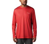 Columbia Herren Standard Terminal Tackle PFG Fischflagge LS, Red Spark/Weiß, Größe L