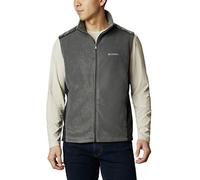 Columbia Herren Steens Mountain Fleece-Weste, Grill/Schwarz, S