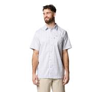 Columbia Herren Super Slack Tide Camp Shirt, Cooles graues Palaka-Gitter, XX-Large