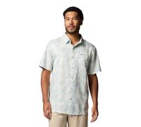 Columbia Herren Super Slack Tide Camp Shirt, Lemon Wash Marlin Palms, 4X Hoch