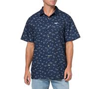 Columbia Herren Super Slack Tide Camp Shirt, Nocturnal Deep Divers, XX-Large