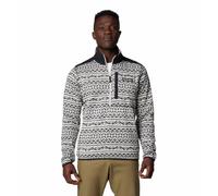 Columbia Herren Sweater Weather Printed Half Zip II, Dark Stone Madras Tonal, Medium