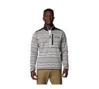 Columbia Herren Sweater Weather Printed Half Zip II, Dark Stone Madras Tonal, Medium