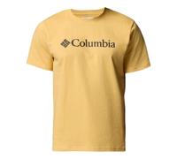 Columbia Herren T-Shirt Kurzarmshirt Rundhalsshirt CSC Basic Logo™ Shirt, Farbe:Gelb, Größe:L, Artikel:-715 Sand Dune