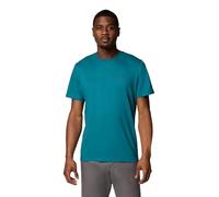Columbia Herren-T-Shirt Rapid Ridge Back Graphic Tee II mit Aufdruck, river blue, Größe L