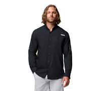 Columbia Herren Plus Tamiami II Langarmshirt, Schwarz - S