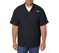 Columbia Herren Tamiami™ II Shirt Kurzärmeliges Hemd, Schwarz, XL EU